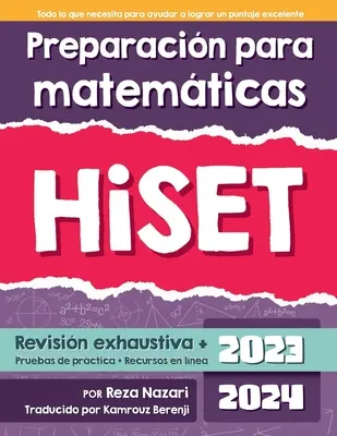 Preparacin para matemticas HiSET 2023: Preparacin de Matemticas de Hiset 2023