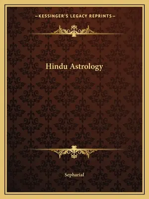 Hindu asztrológia - Hindu Astrology