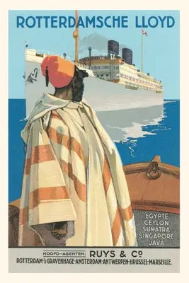 Vintage Journal Rotterdamsche Lloyd, afrikai - Vintage Journal Rotterdamsche Lloyd, African