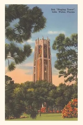 Vintage Journal Bok énekes torony, Lake Wales - Vintage Journal Bok Singing Tower, Lake Wales