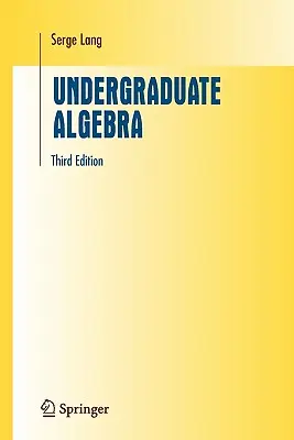 Egyetemi algebra - Undergraduate Algebra