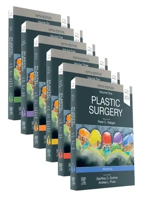 Plasztikai sebészet: 6 kötetes készlet - Plastic Surgery: 6-Volume Set