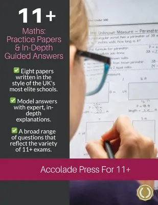 11+ Maths: Practice Papers & In-Depth Guided Answers: Practice Papers & In-Depth Guided Answers: Második kötet: Practice Papers & In - 11+ Maths: Practice Papers & In-Depth Guided Answers: Practice Papers & In-Depth Guided Answers: Volume Two: Practice Papers & In