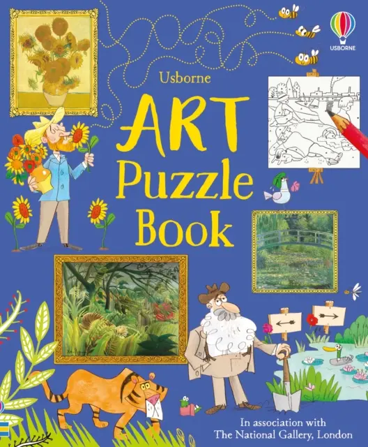 Művészeti rejtvénykönyv - Art Puzzle Book