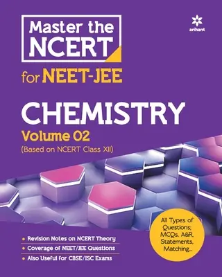 Master the NCERT for NEET and JEE Chemistry Vol. 2 - Az NCERT a NEET és a JEE számára - 2. kötet - Master the NCERT for NEET and JEE Chemistry Vol 2