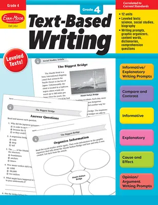 Szövegalapú írás, 4. osztályos tanári segédanyag - Text-Based Writing, Grade 4 Teacher Resource