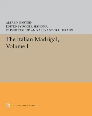Az olasz madrigál: I. kötet - The Italian Madrigal: Volume I