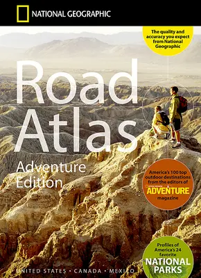 National Geographic Road Atlas 2024: Egyesült Államok, Kanada, Mexikó] - National Geographic Road Atlas 2024: Scenic Drives Edition [United States, Canada, Mexico]