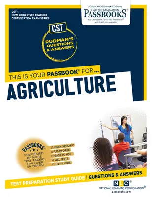 Mezőgazdaság (Cst-1): Passbooks Study Guide 1. kötet - Agriculture (Cst-1): Passbooks Study Guide Volume 1