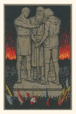 Vintage Journal német testvériség szobor - Vintage Journal German Brotherhood Statue