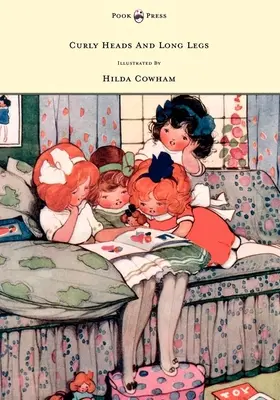 Göndör fejűek és hosszú lábúak - Illusztrálta Hilda Cowham - Curly Heads and Long Legs - Illustrated by Hilda Cowham