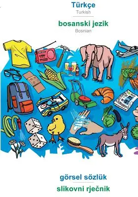 BABADADA, Trke - bosanski jezik, grsel szlk - slikovni rječnik: török - bosnyák, vizuális szótár - BABADADA, Trke - bosanski jezik, grsel szlk - slikovni rječnik: Turkish - Bosnian, visual dictionary