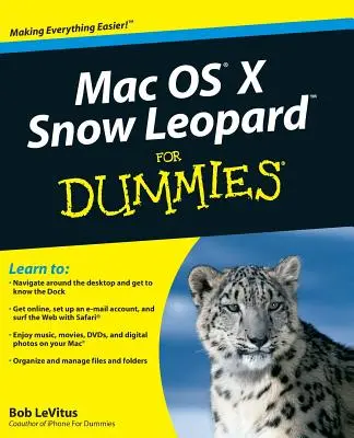 Mac OS X Snow Leopard a Dummies számára - Mac OS X Snow Leopard for Dummies