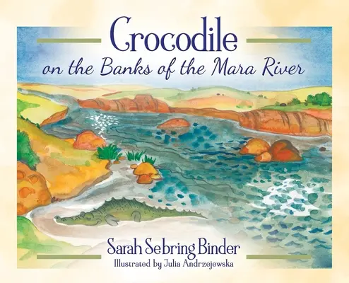 Krokodil a Mara folyó partján - Crocodile on the Banks of the Mara River