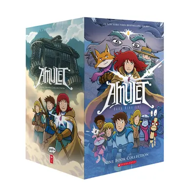 Amulett dobozos sorozat 1-9 Graphix - Amulet Box set 1-9 Graphix