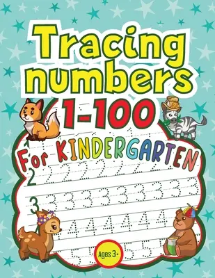 1-100-as számok követése óvodásoknak - Tracing Numbers 1-100 for Kindergarten