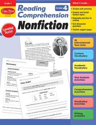 Reading Comprehension: Nonfiction, 4. osztály tanári segédlet - Reading Comprehension: Nonfiction, Grade 4 Teacher Resource