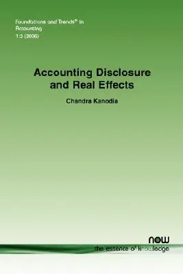 Számviteli közzétételek és valós hatások - Accounting Disclosure and Real Effects