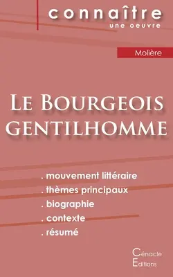 Le Bourgeois gentilhomme by Molire (teljes irodalmi elemzés és összefoglaló) - Fiche de lecture Le Bourgeois gentilhomme de Molire (Analyse littraire de rfrence et rsum complet)