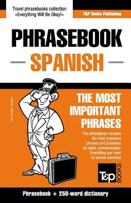 Angol-spanyol nyelvtankönyv és 250 szavas miniszótár - English-Spanish phrasebook and 250-word mini dictionary