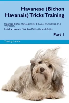 Havanese (Bichon Havanais) trükkök kiképzése Havanese trükkök és játékok kiképzési nyomkövető és munkafüzet. Tartalmazza: Havanese Havanese Havanese Tanulmánykönyv: Havanese többszintű trükkök, játékok és ügyességi feladatok. - Havanese (Bichon Havanais) Tricks Training Havanese Tricks & Games Training Tracker & Workbook. Includes: Havanese Multi-Level Tricks, Games & Agility