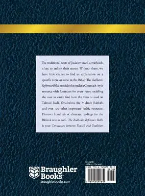 Rabbinikus referencia Biblia: A Tanach és a hagyomány közötti kapcsolat: IV. kötet: Számok - Rabbinic Reference Bible: The Connection Between Tanach and Tradition: Volume IV: Numbers