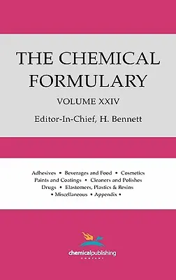 A kémiai formulárium, 24. kötet - The Chemical Formulary, Volume 24