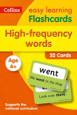 Collins Easy Learning Ks1 - Nagy gyakoriságú szavak villámkártyák - Collins Easy Learning Ks1 - High Frequency Words Flashcards