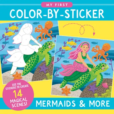 Color-By-Sticker - Sellők és még sok minden más - Color-By-Sticker - Mermaids & More