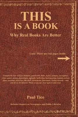 EZ EGY KÖNYV: Miért jobbak az igazi könyvek - THIS Is a Book: Why Real Books Are Better