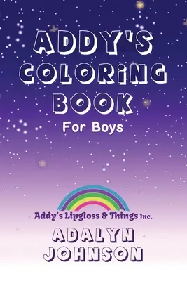 Addy kifestőkönyve fiúknak - Addy's Coloring Book For Boys