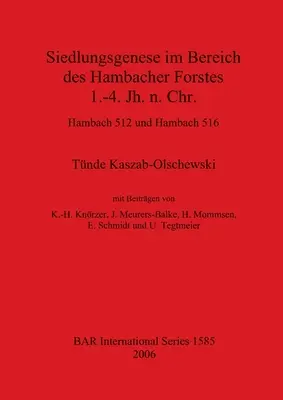 Siedlungsgenese im Bereich des Hambacher Forstes 1.-4. Jh. n. Chr.: Hambach 512 und Hambach 516