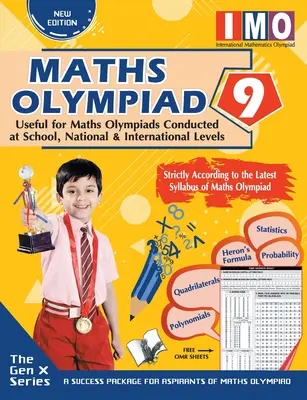 Nemzetközi matematika olimpia 9. osztály (OMR-lapokkal) - International Maths Olympiad Class 9(With OMR Sheets)