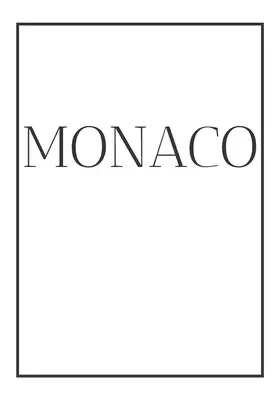 Monako: Dekorativní kniha pro konferenční stolky, stolky, poličky na knihy a styling interiéru Stohujte knihy o městech Francie na ad - Monaco: A decorative book for coffee tables, end tables, bookshelves and interior design styling Stack France city books to ad