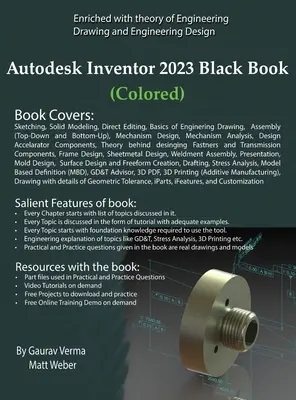 Autodesk Inventor 2023 Black Book (Színes) - Autodesk Inventor 2023 Black Book (Colored)