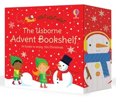 Usborne Adventi könyvespolc - Usborne Advent Bookshelf