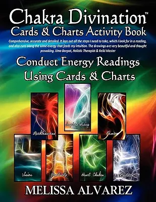 Csakra Divination Cards & Charts Activity Book (Csakra jóslás kártyák és táblázatok) - Chakra Divination Cards & Charts Activity Book