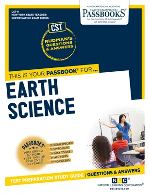 Földtudomány (Cst-9): Passbooks Study Guide 9. kötet - Earth Science (Cst-9): Passbooks Study Guide Volume 9