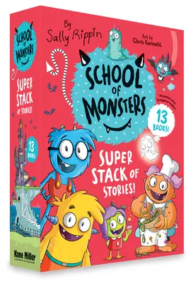 A szörnyek iskolája Szuper történethalmaz! - School of Monsters Super Stack of Stories!