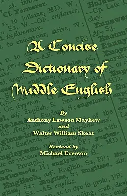 A Concise Dictionary of Middle English