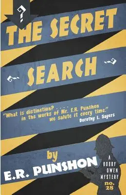 A titkos kutatás: Egy Bobby Owen-rejtély - The Secret Search: A Bobby Owen Mystery