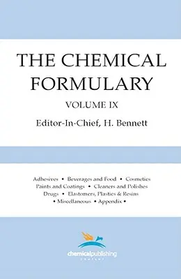 A kémiai képlet, 9. kötet - The Chemical Formulary, Volume 9