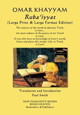 OMAR KHAYYAM Ruba'iyyat: (Nagy nyomtatott és nagy formátumú kiadás) - OMAR KHAYYAM Ruba'iyyat: (Large Print & Large Format Edition)