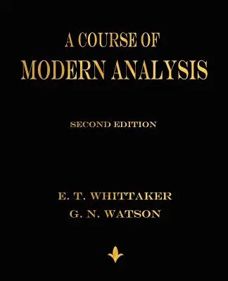 A modern analízis tanfolyama - A Course of Modern Analysis