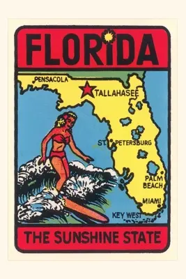 Vintage Journal Sunshine State matrica - Vintage Journal Sunshine State Decal