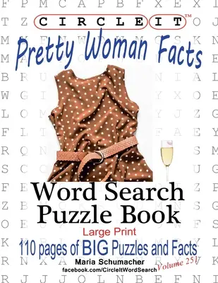 Circle It, Pretty Woman Tények, Szókereső, Puzzle Book - Circle It, Pretty Woman Facts, Word Search, Puzzle Book