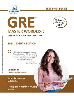 GRE Master Wordlist: 1535 szó a szóbeli elsajátításhoz - GRE Master Wordlist: 1535 Words for Verbal Mastery