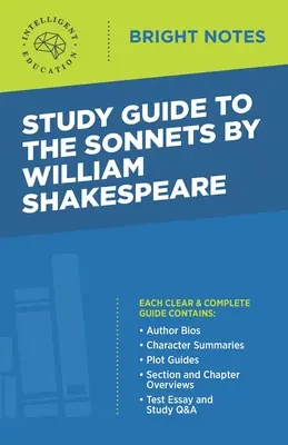 Tanulmányi útmutató William Shakespeare szonettjeihez - Study Guide to The Sonnets by William Shakespeare