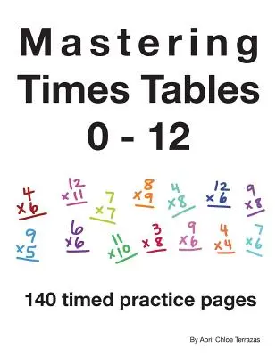 A táblázatos számolás elsajátítása 0 - 12 - Mastering Times Tables 0 - 12