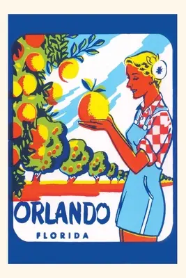 Vintage Journal Nő grapefruit - Vintage Journal Woman with Grapefruit